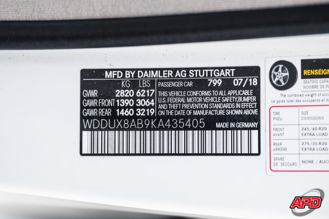 2019 Mercedes-Benz S-Class Mercedes-Maybach S 650 2019 Mercedes-Benz S-Class Mercedes-Maybach S 650