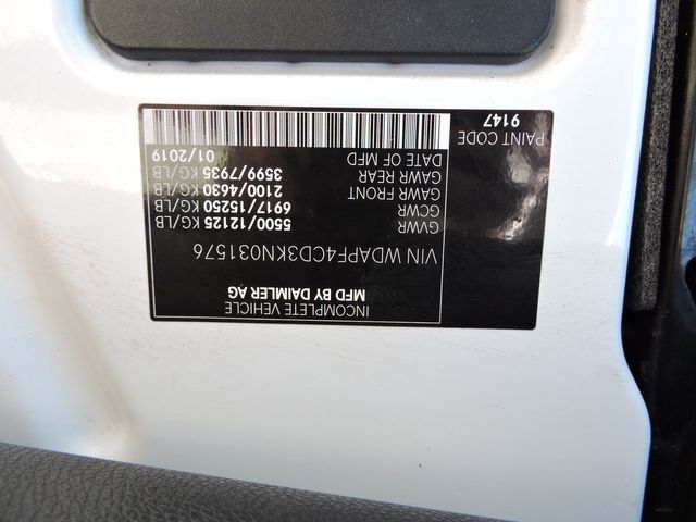 2019 Mercedes Benz Sprinter 3500XD