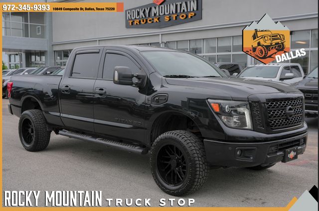 2019 Nissan Titan XD SV MIDNIGHT ED 4X4 W/ UPGRADES / AISIN / CUMMINS | Austin, TX | Rocky Mountain Truck Stop Austin in Austin, TX 78759