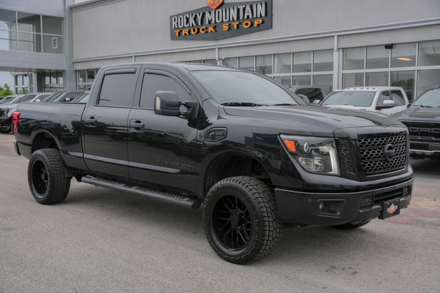 2019 Nissan Titan XD SV MIDNIGHT ED 4X4 W/ UPGRADES / AISIN / CUMMINS | Austin, TX | Rocky Mountain Truck Stop Austin 2019 Nissan Titan XD SV MIDNIGHT ED 4X4 W/ UPGRADES / AISIN / CUMMINS | Austin, TX | Rocky Mountain Truck Stop Austin