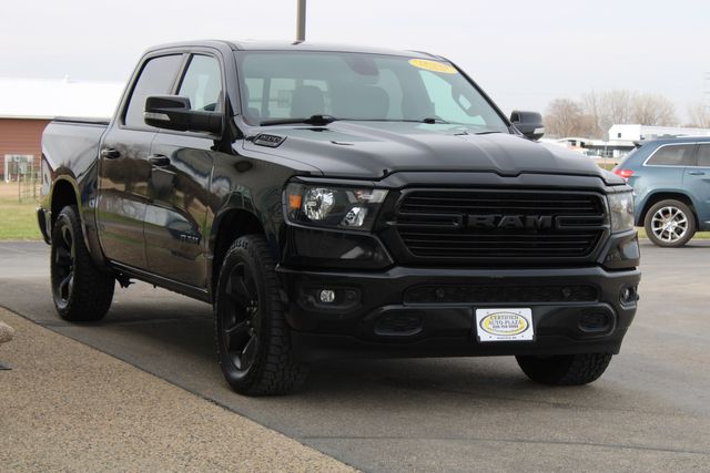 2019 Ram 1500 Big Horn Black Crewcab 4x4