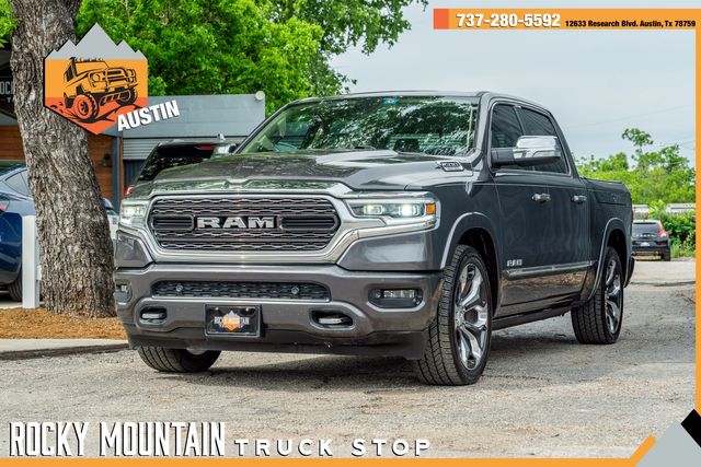 2019 Ram 1500 Limited CREW CAB 4X4 / 5.7 HEMI V8 / TEXAS OWNED | Austin, TX | Rocky Mountain Truck Stop Austin