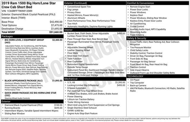 2019 Ram 1500 Big Horn