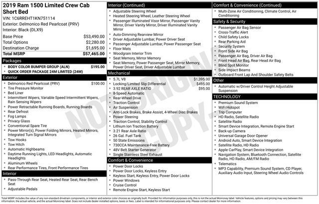 2019 Ram 1500 Limited
