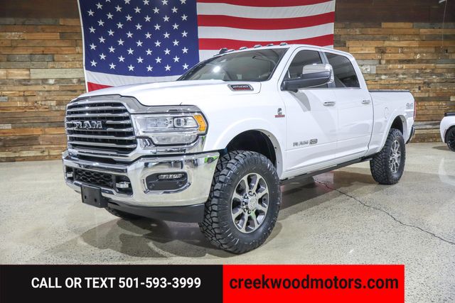 2019 Ram 2500 Laramie Longhorn 4X4 Diesel New Tires LEVELED 20s