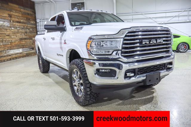 2019 Ram 2500 Laramie Longhorn 4X4 Diesel New Tires LEVELED 20s