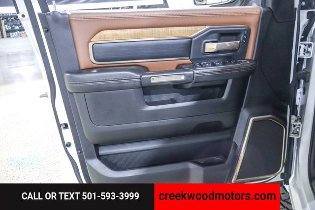 2019 Ram 2500 Laramie Longhorn 4X4 Diesel New Tires LEVELED 20s