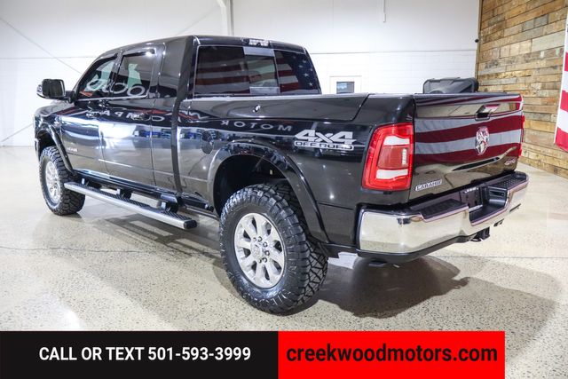 2019 Ram 2500 Laramie 4x4 Mega Cab Cummins Diesel 20s Black NICE