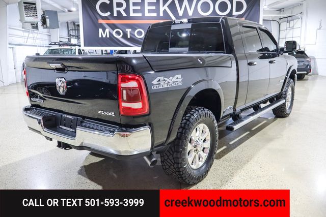 2019 Ram 2500 Laramie 4x4 Mega Cab Cummins Diesel 20s Black NICE