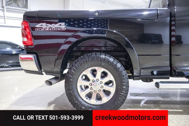 2019 Ram 2500 Laramie 4x4 Mega Cab Cummins Diesel 20s Black NICE