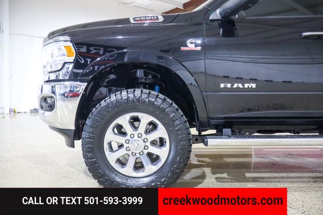 2019 Ram 2500 Laramie 4x4 Mega Cab Cummins Diesel 20s Black NICE