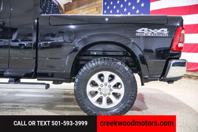 2019 Ram 2500 Laramie 4x4 Mega Cab Cummins Diesel 20s Black NICE