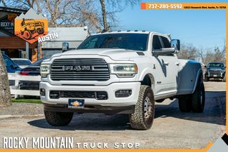 2019 Ram 3500 Laramie CREW CAB DUALLY W/ UPGRADES / BIG SCREEN | Austin, TX | Rocky Mountain Truck Stop Austin