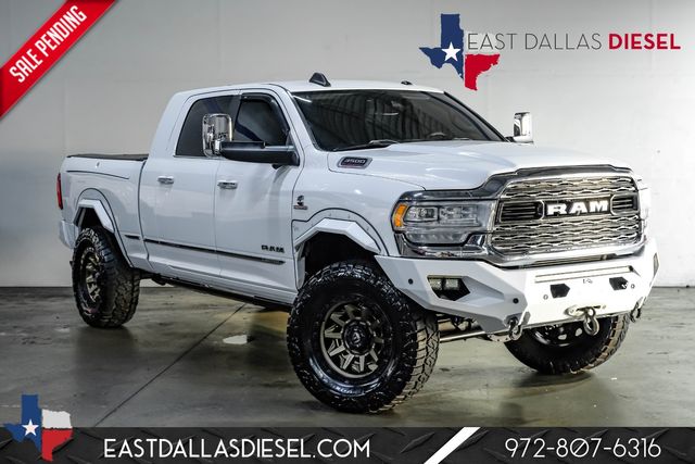 2019 Ram 3500 Limited MegaCab Ho Cummins Carli Lift Fab Fours Tx