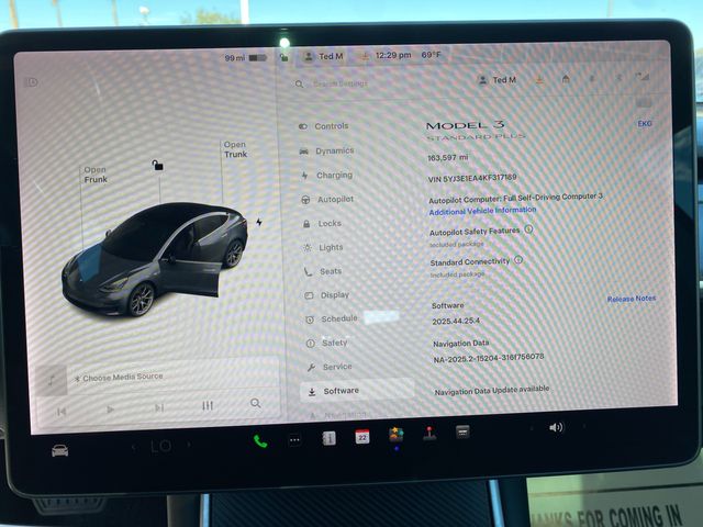 2019 Tesla Model 3 Standard Range 4 YEAR/50,000 MILE FACTORY BATTERY WARRANTY