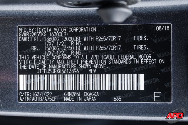 2019 Toyota 4Runner TRD Off-Road Premium