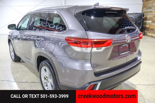 2019 Toyota Highlander Limited FWD V6 1 Owner Financing Loaded Roof NICE