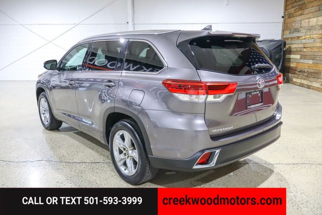 2019 Toyota Highlander Limited FWD V6 1 Owner Financing Loaded Roof NICE