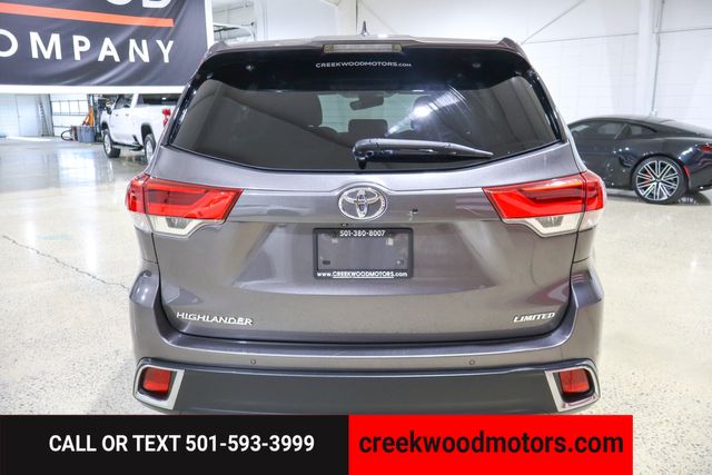 2019 Toyota Highlander Limited FWD V6 1 Owner Financing Loaded Roof NICE