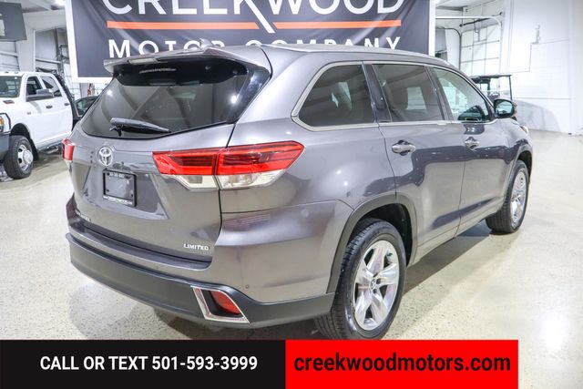 2019 Toyota Highlander Limited FWD V6 1 Owner Financing Loaded Roof NICE