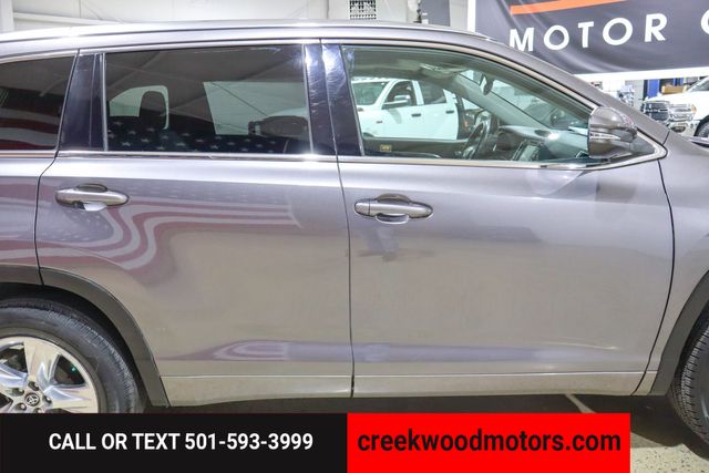 2019 Toyota Highlander Limited FWD V6 1 Owner Financing Loaded Roof NICE