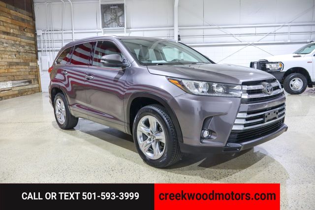 2019 Toyota Highlander Limited FWD V6 1 Owner Financing Loaded Roof NICE