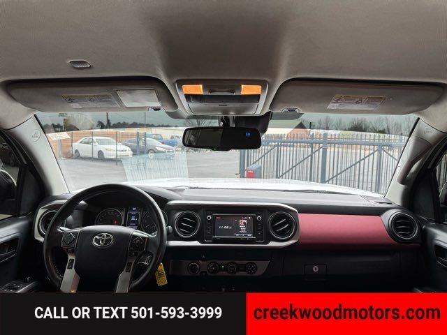 2019 Toyota Tacoma SR5 V6 4x4 Crew Cab LIFTED White Financing NICE