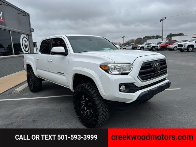 2019 Toyota Tacoma SR5 V6 4x4 Crew Cab LIFTED White Financing NICE