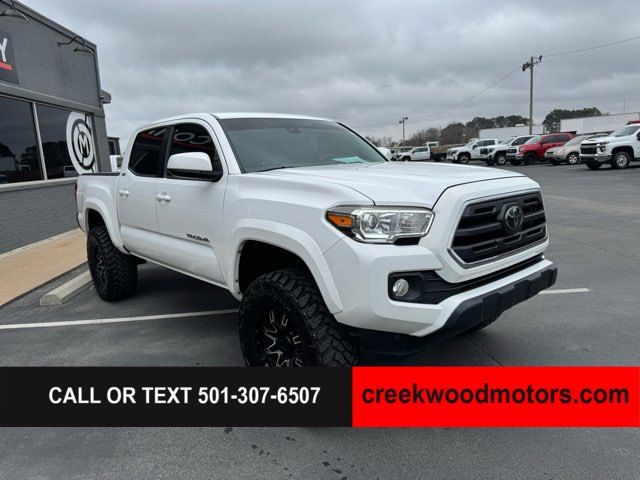 2019 Toyota Tacoma SR5 V6 4x4 Auto Crew Cab LIFTED White Low Miles 2019 Toyota Tacoma SR5 V6 4x4 Auto Crew Cab LIFTED White Low Miles