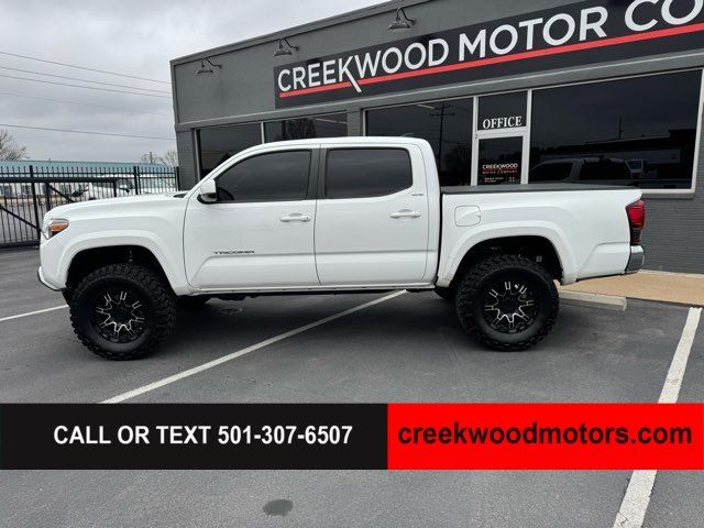 2019 Toyota Tacoma SR5 V6 4x4 Auto Crew Cab LIFTED White Low Miles 2019 Toyota Tacoma SR5 V6 4x4 Auto Crew Cab LIFTED White Low Miles