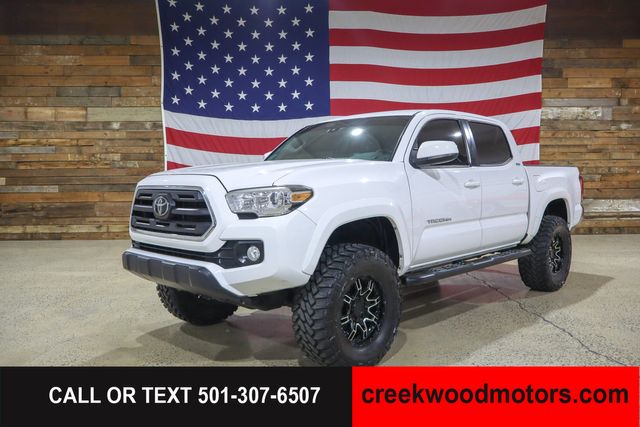 2019 Toyota Tacoma SR5 V6 4x4 Auto Crew Cab LIFTED White Low Miles in Searcy, AR 72143