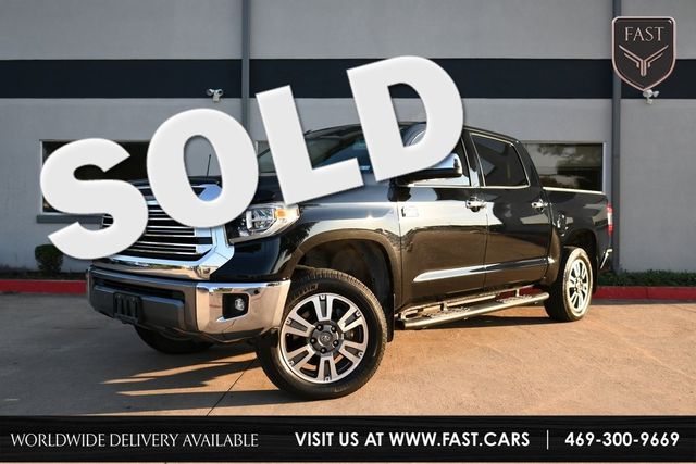 2019 Toyota Tundra 1794 Edition Western Grade Pkg JBL Sunroof Leather