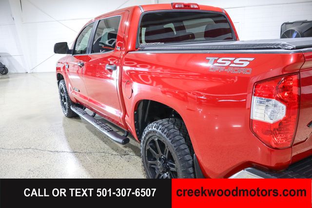 2019 Toyota Tundra TSS SR5 4x4 Crew Max 5.7 V8 Financing 20s Red NICE