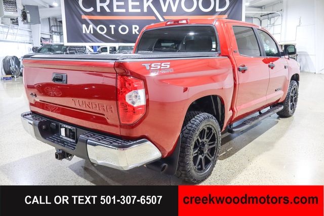 2019 Toyota Tundra TSS SR5 4x4 Crew Max 5.7 V8 Financing 20s Red NICE