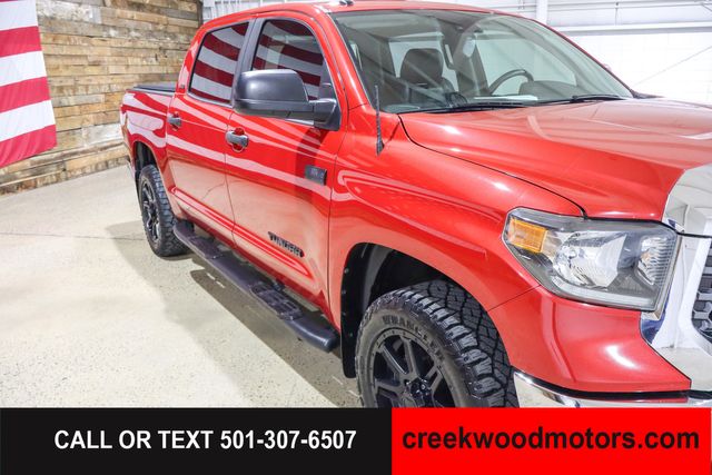 2019 Toyota Tundra TSS SR5 4x4 Crew Max 5.7 V8 Financing 20s Red NICE