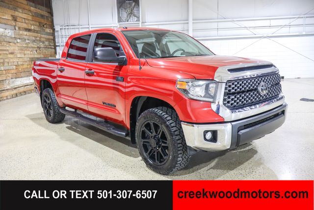 2019 Toyota Tundra TSS SR5 4x4 Crew Max 5.7 V8 Financing 20s Red NICE