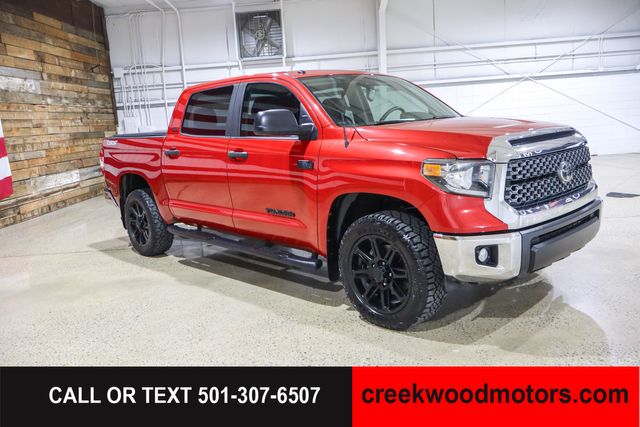 2019 Toyota Tundra TSS SR5 4x4 Crew Max 5.7 V8 Financing 20s Red NICE