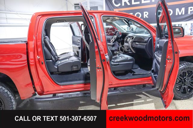 2019 Toyota Tundra TSS SR5 4x4 Crew Max 5.7 V8 Financing 20s Red NICE