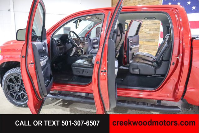 2019 Toyota Tundra TSS SR5 4x4 Crew Max 5.7 V8 Financing 20s Red NICE