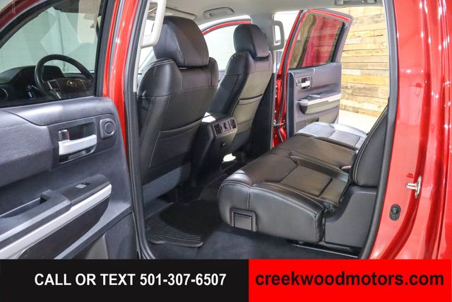 2019 Toyota Tundra TSS SR5 4x4 Crew Max 5.7 V8 Financing 20s Red NICE