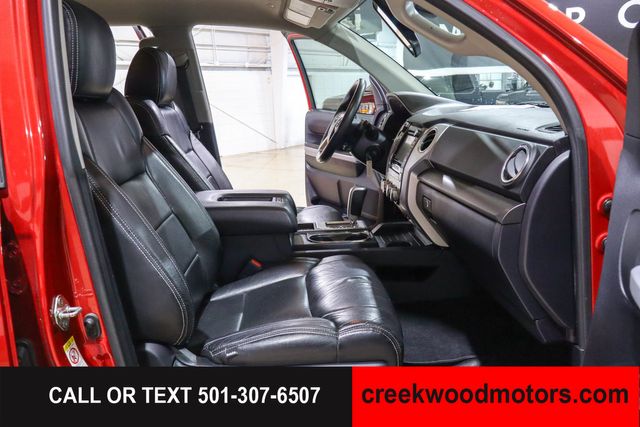 2019 Toyota Tundra TSS SR5 4x4 Crew Max 5.7 V8 Financing 20s Red NICE