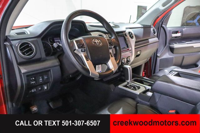 2019 Toyota Tundra TSS SR5 4x4 Crew Max 5.7 V8 Financing 20s Red NICE