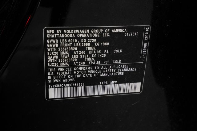 2019 Volkswagen Atlas V6 SE R-Line 4Motion AWD/REGULAR SERVICE / LOADED | Austin, TX | Rocky Mountain Truck Stop Austin