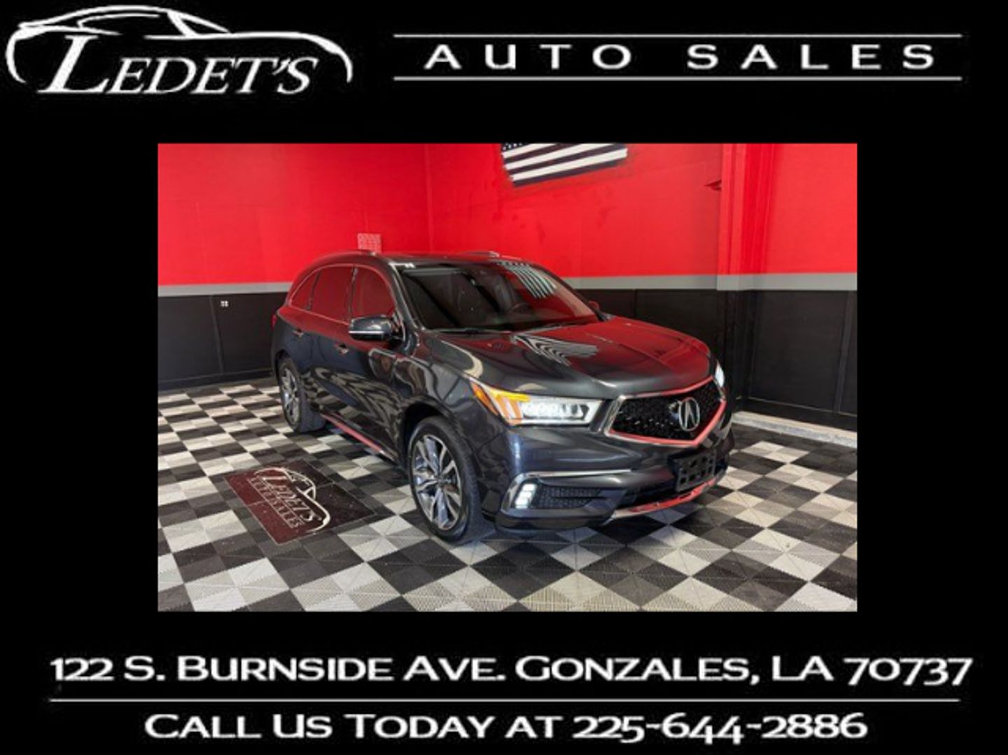 2020 Acura MDX w/Advance GRAY at Mossy Motors