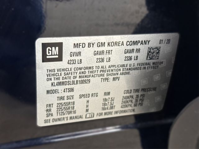 2020 Buick ENCORE GX SELECT 2020 Buick ENCORE GX SELECT