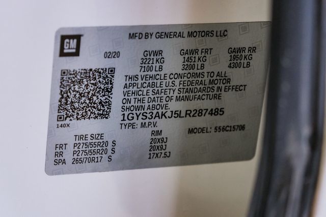 2020 Cadillac Escalade Standard