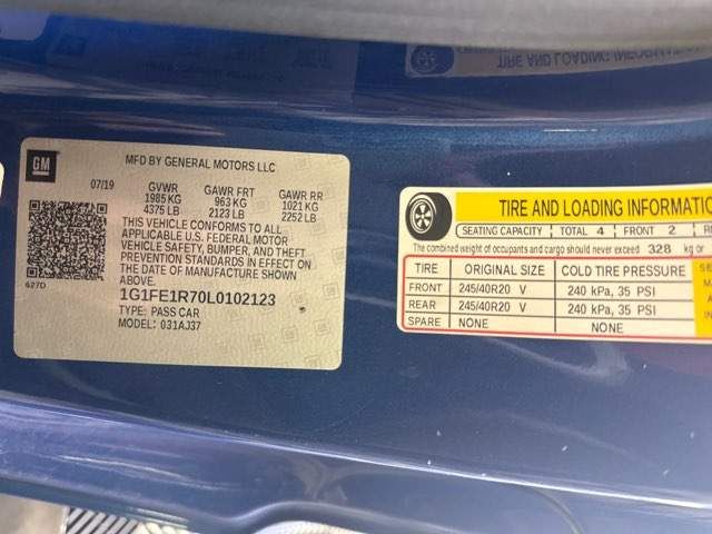 2020 Chevrolet Camaro LT1 - Ledet's Auto Sales Gonzales, Louisiana 70737