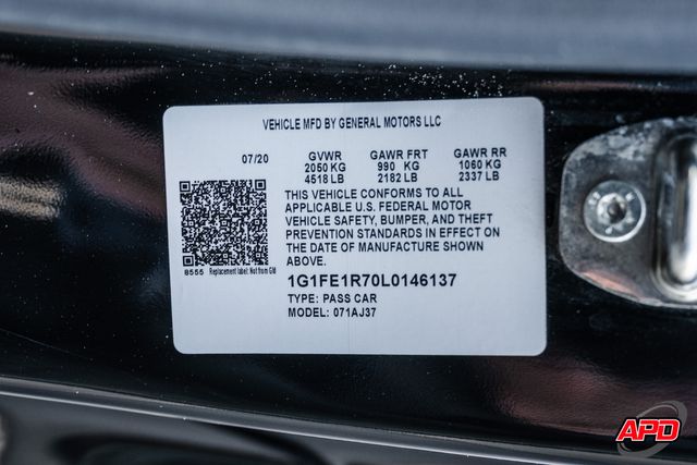 2020 Chevrolet Camaro SS 1LE