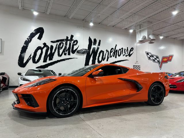 2020 Chevrolet Corvette Coupe 3LT, Z51, E60, FE4, Orange Belts, Only 7k | Dallas, Texas | Corvette Warehouse 