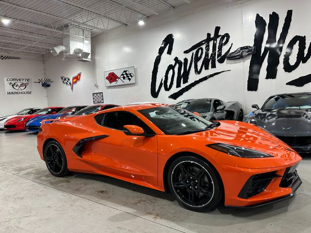 2020 Chevrolet Corvette Coupe 3LT, Z51, E60, FE4, Orange Belts, Only 7k | Dallas, Texas | Corvette Warehouse 